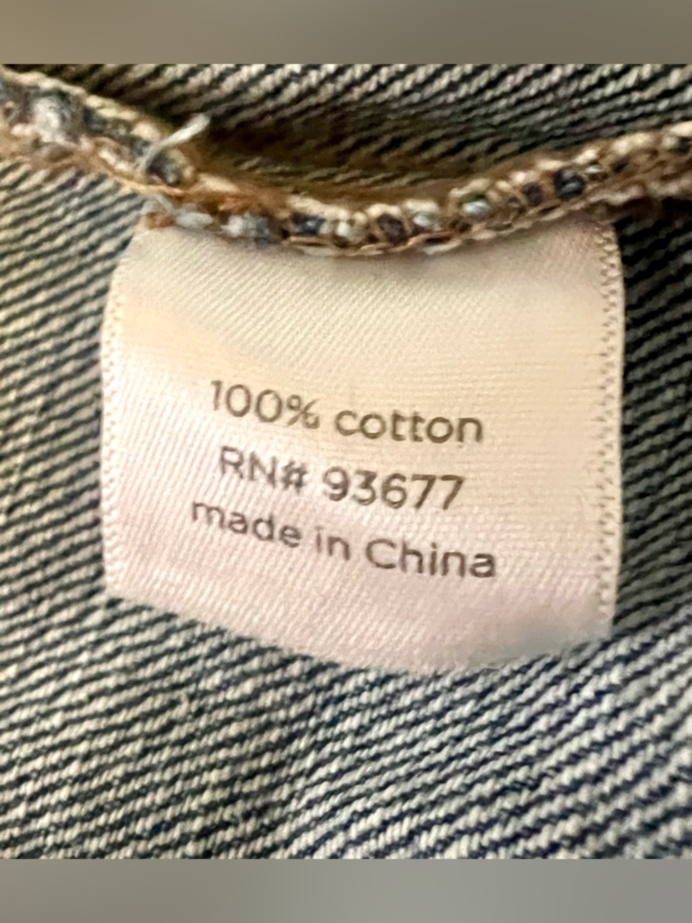 JCPenney Denim Jacket-Size Small - Picture 4 of 4